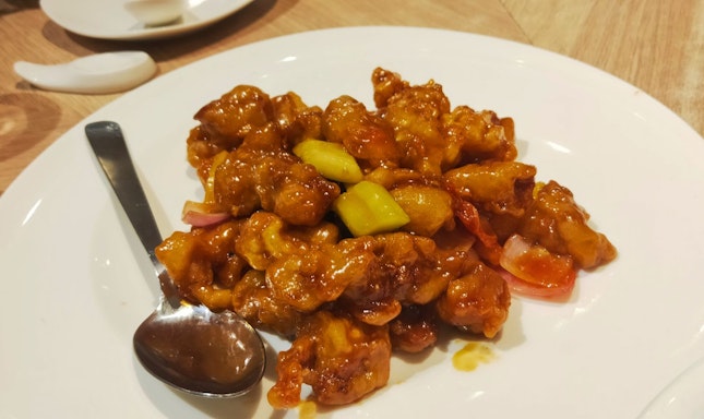 Putien Sweet & Sour Pork With Lychees