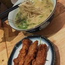 Fragrant Pork Chop With Preserved Vegetable Noodle