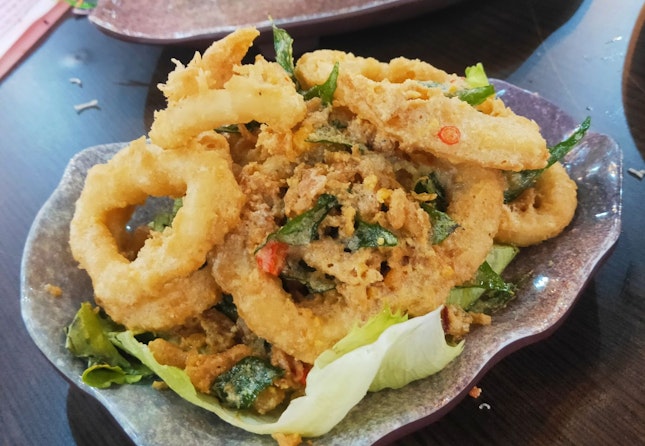 Salted Egg Sotong