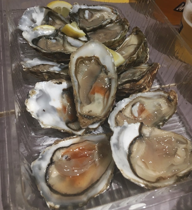 Oysters 6 For $9