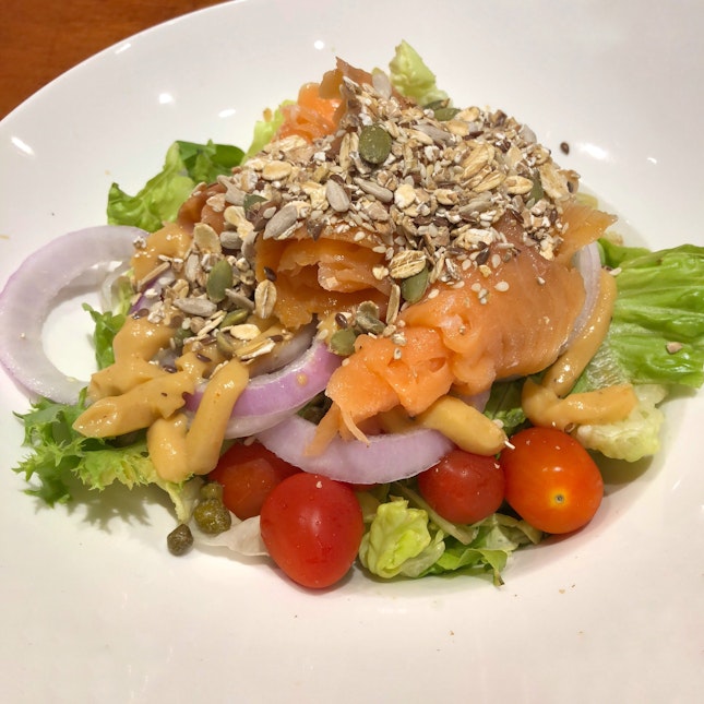 Ponzu Miso Smoked Salmon Salad