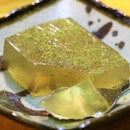 Dessert: Homemade Green Tea Jelly
