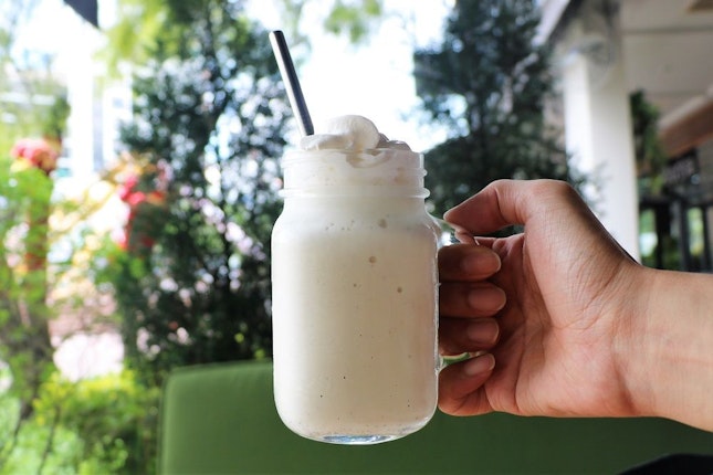 Madagascan Vanilla Milkshake, $10