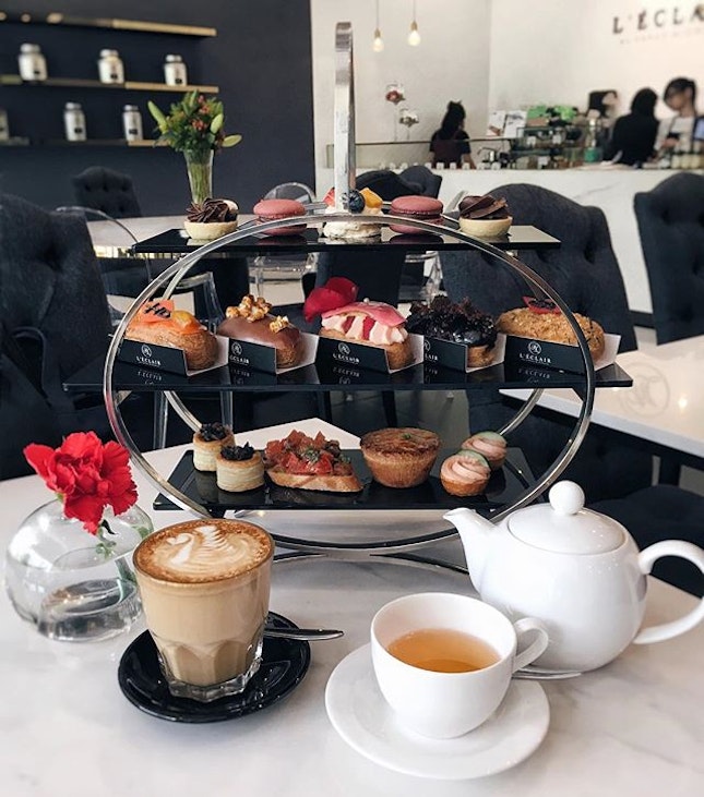 #Throwback to @leclairpatisserie High Tea Degustation Set for two that I had last month.