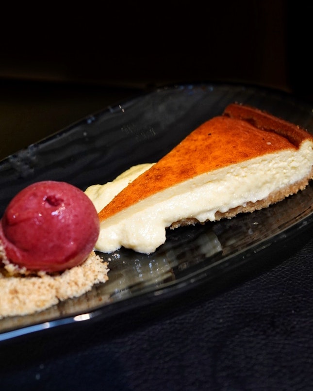 End the meal with Kulto Cheesecake.