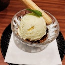 Coffee Jelly With Ice Cream 