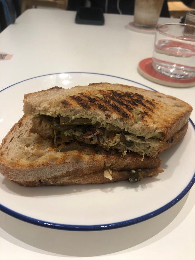 Fish Sourdough Sandwich