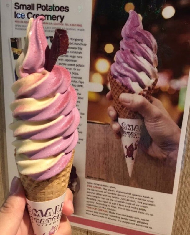 Mixed Ice Cream Cone