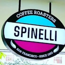 Having Breakfast at Spinelli Coffee Company at Tampines Hub❤❤❤❤❤❤❤ Having matcha latte,mushroom and egg sandwhich .