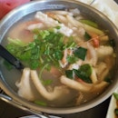 Piping Hot Seafood Tom Yum Soup 