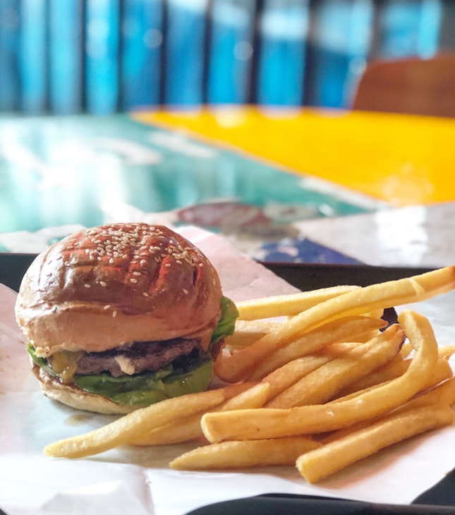 Wolf Burger And Fries ($14)