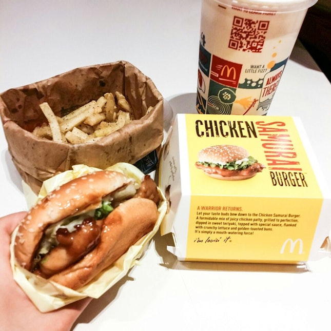 Chicken Samurai Burger
