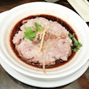 Steamed Hand-Chopped Minced Pork with Salted Fish