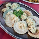 Steamed Scallops with Garlic