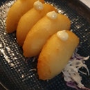 Camembert Potato Mochi ($6)