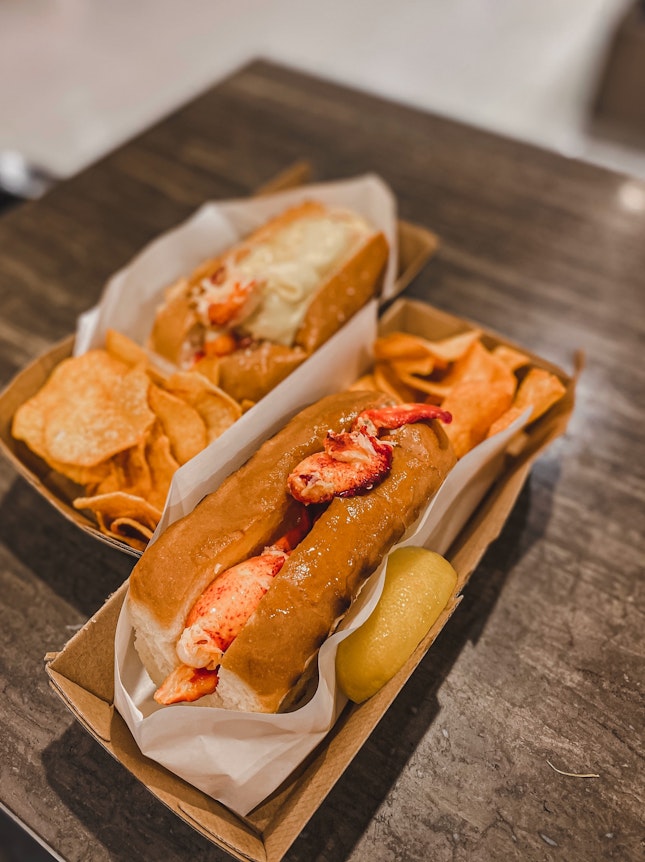 Not-so-chunky Lobster Rolls
