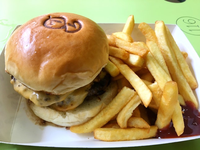 Double Classic Burger (S$7.4)