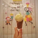 Mao Shan Wang Ice Cream On Cone 