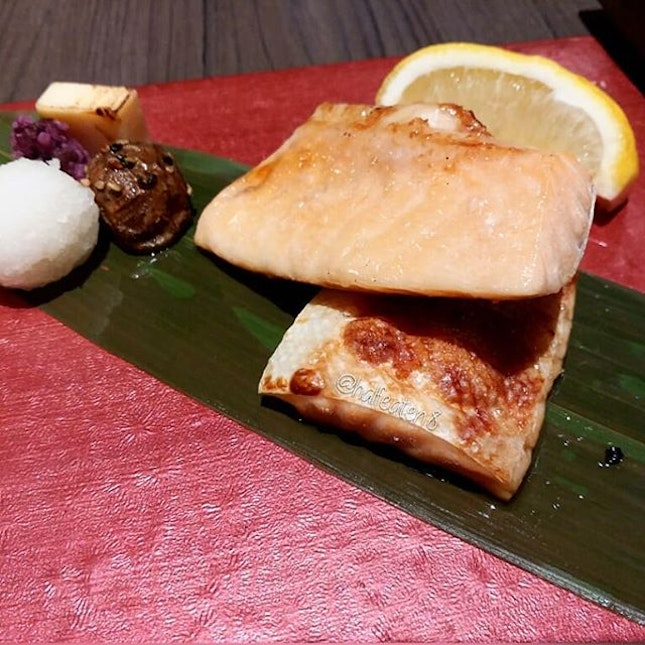 Salmon Belly from Charcoal-grill & Salad Bar Keisuke!