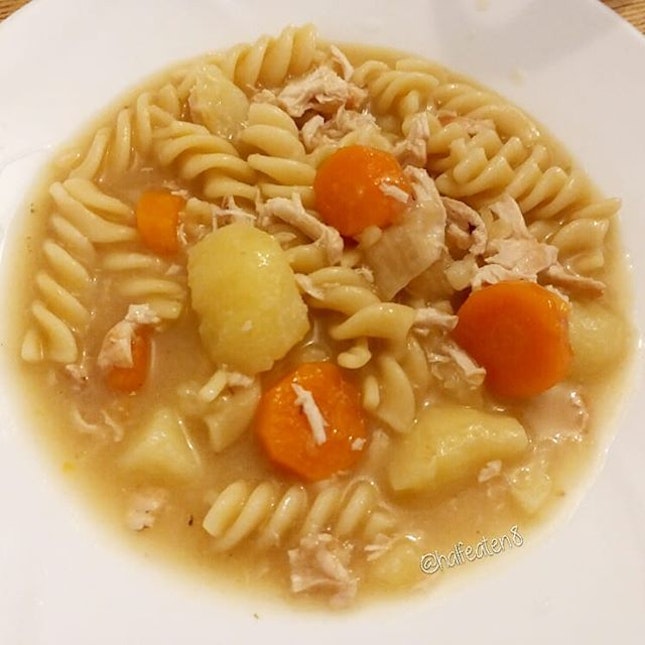 Homemade Chicken Noodle Soup!