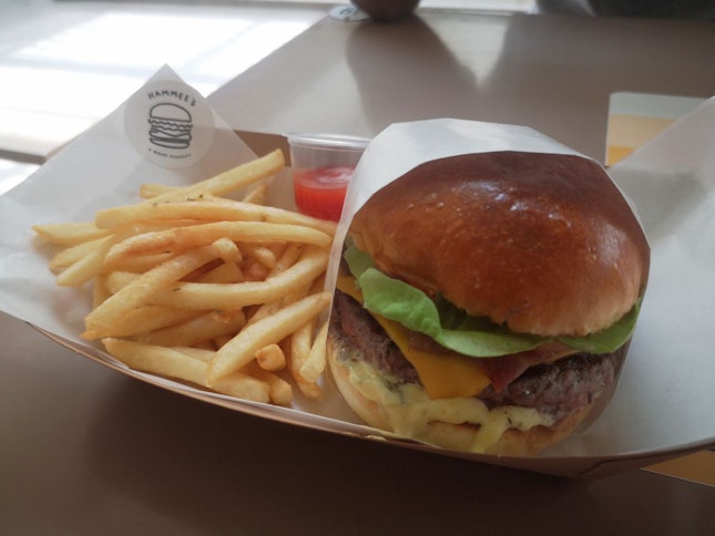 Premium Beef Burger ($8)