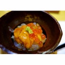 Yummmmmm 😍😍 My fav in Hinata, Uni and Ikura in sushi rice