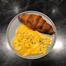 Butter Croissant with Scrambled Eggs