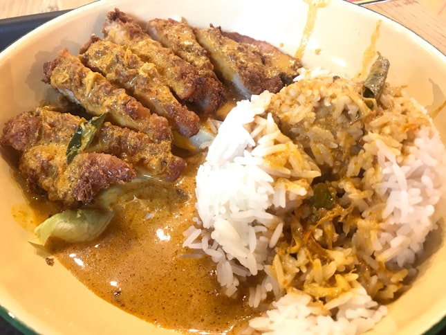 Chicken Cutlet Curry Rice ($6.80)