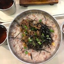 Korean Beef Porridge ($6.50)