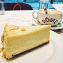 A piece of cheese cake helps me to sleep