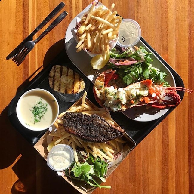 How can we not have Lobster in Tasmania???