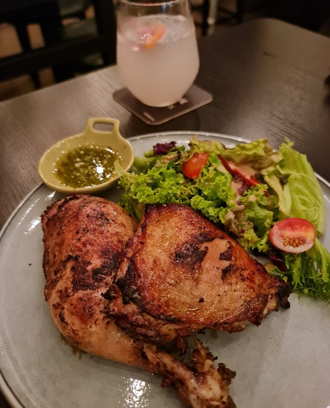 Charcoal Grilled Chicken ($15)