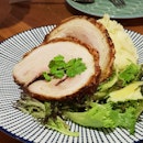 Rolled Pork With Mashed Potato