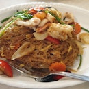 Stir Fried Seafood Glass Noodles ($13.90)