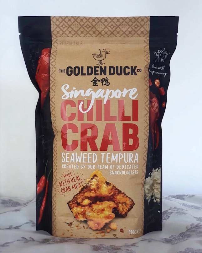 Singapore Chilli Crab Seaweed Tempura ($7)