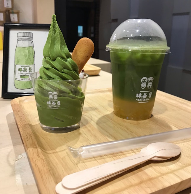 Strong Matcha Flavour But Lacking Creaminess Of Ice Cream
