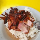 Char Siew And Roasted Pork Rice