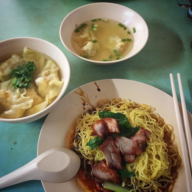 One of the nicest wanton noodles I've had in a while.