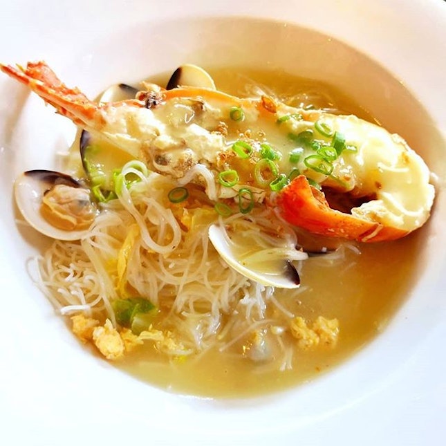Lobster Rice Vermicelli in Superior Broth || Forest森, Equarius Hotel
.