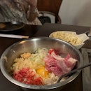 Pork Belly w Egg Noodles Okonomiyaki ($20)
