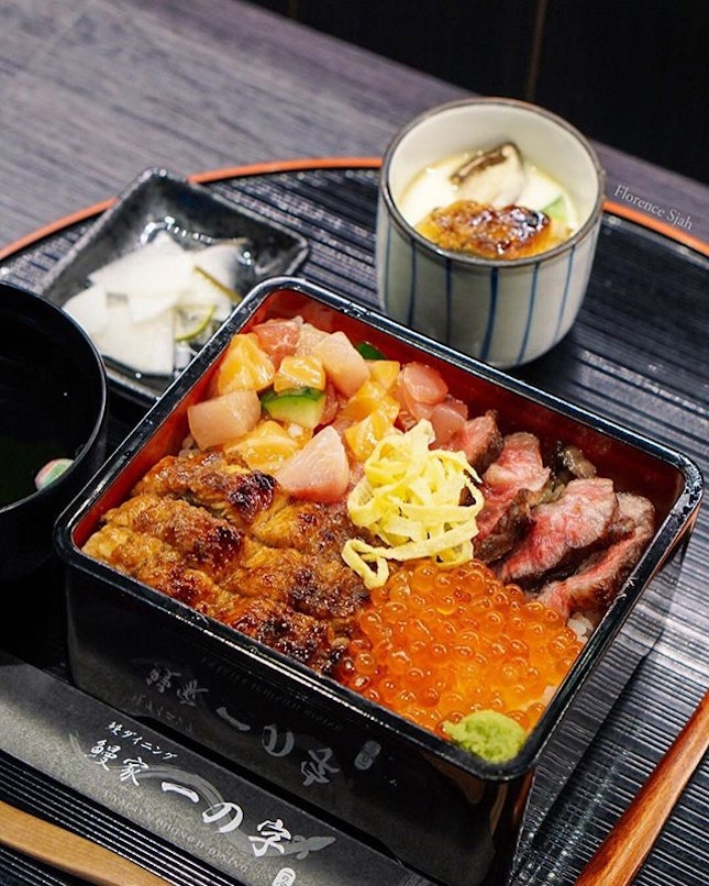 Unagiya Ichinoji is celebrating their one year anniversary by launching 2 new dishes, the Ichinoji Mixed Box and Unagi Tantan Men.🎉 These 2 will be available from 19 April-20 May 2019 at both Robertson Quay & Suntec outlets.