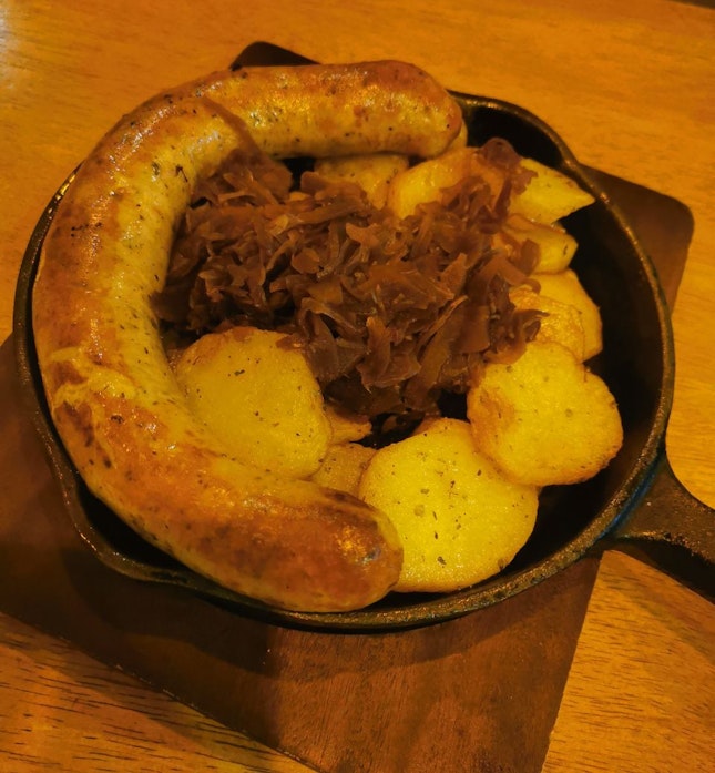 Bauernwurst Farmer's Sausage ($20)