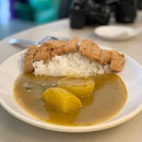 Crispy Chicken Cutlet Curry Rice