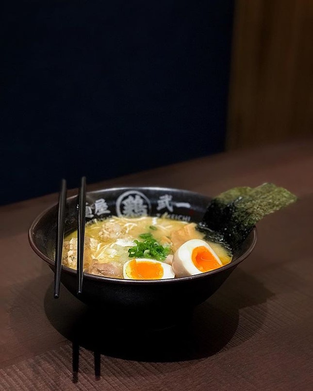 A bowl of ramen from Menya Takechi would be good for the weather now ~ ☔️ 🍜