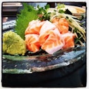 Salmon belly for lunch #japanese #love #foodie #foodgasm #foodporn #afoodiesaffair #galthatlovesfood #lunch #hanazen