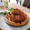 Waffle With Fried Chicken 
