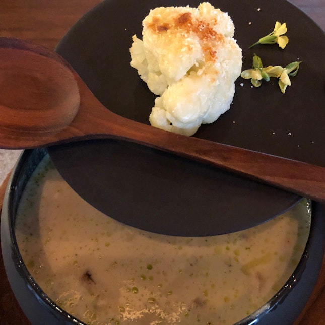 Set lunch - Cauliflower soup