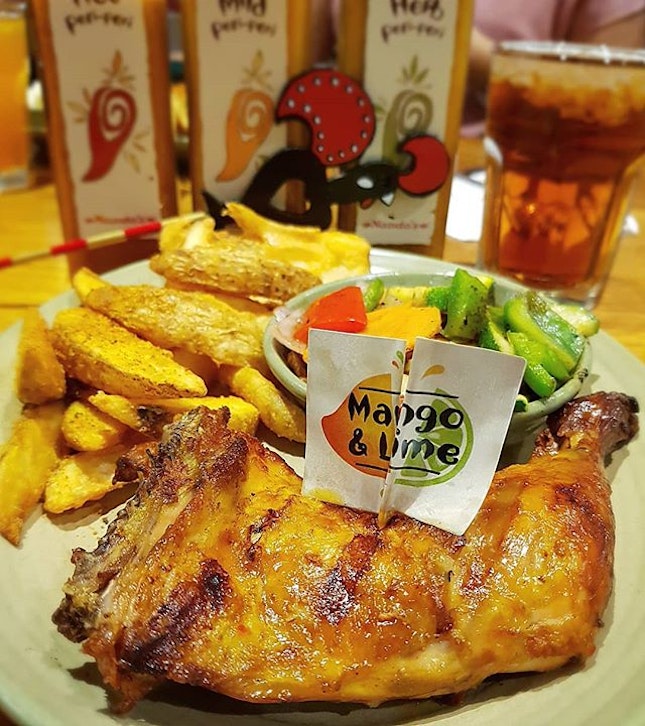 Delighted to hear that Mango & Lime flavour @NandosSG is back by popular demand!