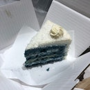 Yummy coconut Blue Pea Cake!