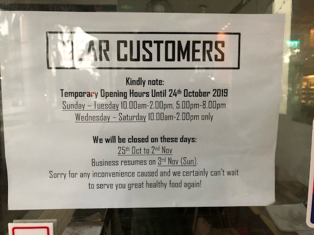Opening Hours Not Updated
